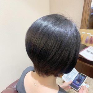 ショートカット　女性　青葉台　カーム　青葉区