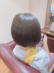 小児　児童　ヘアカット　ボブ　カーム　青葉台