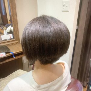 グラデーションボブ　カーム青葉台　実例　カタログ　ヘア